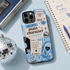 Personalized Playlist Tough Phone Case, Custom Name Music Lover Case