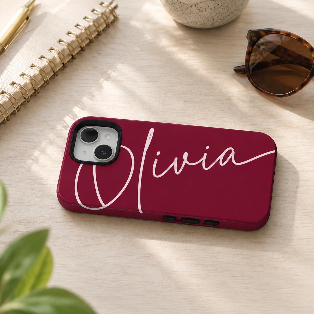 Custom Script Name Phone Case, Personalized Signature iPhone Case, Minimal Name Case Gift
