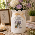 Personalized Home Ceramic Flower Vase – main product view