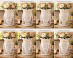 Personalized Open When Ceramic Flower Vase – product photo 2