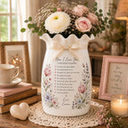 Personalized How I Love You Ceramic Vase – product photo 10
