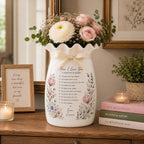 Personalized How I Love You Ceramic Vase – product photo 6