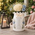 Personalized Love Story Milestone Ceramic Vase – product photo 5