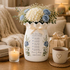 Personalized Love Story Milestone Ceramic Vase – product photo 6