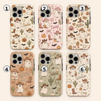 Custom Halloween Phone Case, Personalized Cowgirl Ghost iPhone Case, Cute Western Boo Gif