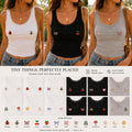 Custom Tiny Icon Tank Top, Embroidered Lace Trim Cami, Personalized Mini Motif Shirt, Coquette Gift