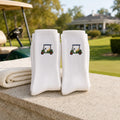 Personalized Golf Socks 3 Pack, Custom Initial Embroidered Crew Socks, Build Your Own Golf Gift for Dad Husband Grandpa Golfer