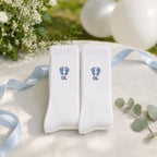 Personalized New Dad Socks, Custom Dad Est 2026 Embroidered Crew Socks, First Father’s Day Pregnancy Announcement Gift