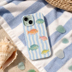 Fishing Phone Case, Colorful Fish iPhone Case, Trout Lake Life Case, Ocean Fish Pattern Phone Cover, Angler Gift