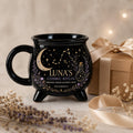 Personalized Zodiac Cauldron Mug, Custom Cosmic Ritual Mug, Scorpio Astrology Gift, Celestial Witchy Coffee Cup