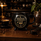 Personalized Moonlit Cocktail Cauldron Mug, Custom Witchy Drink Club Mug, Celestial Cocktail Gift