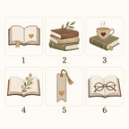 Book Lover Embroidered Handkerchief, Personalized Reader Hanky, One More Chapter Keepsake Gift for Book Lover
