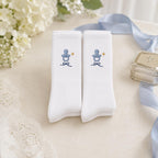 Personalized New Dad Socks, Custom Dad Est 2026 Embroidered Crew Socks, First Father’s Day Pregnancy Announcement Gift