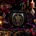 Personalized Moonlit Cocktail Cauldron Mug, Custom Witchy Drink Club Mug, Celestial Cocktail Gift
